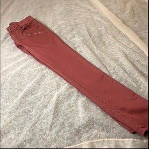 Miss me a skinny jeans size 26 pink salmon color